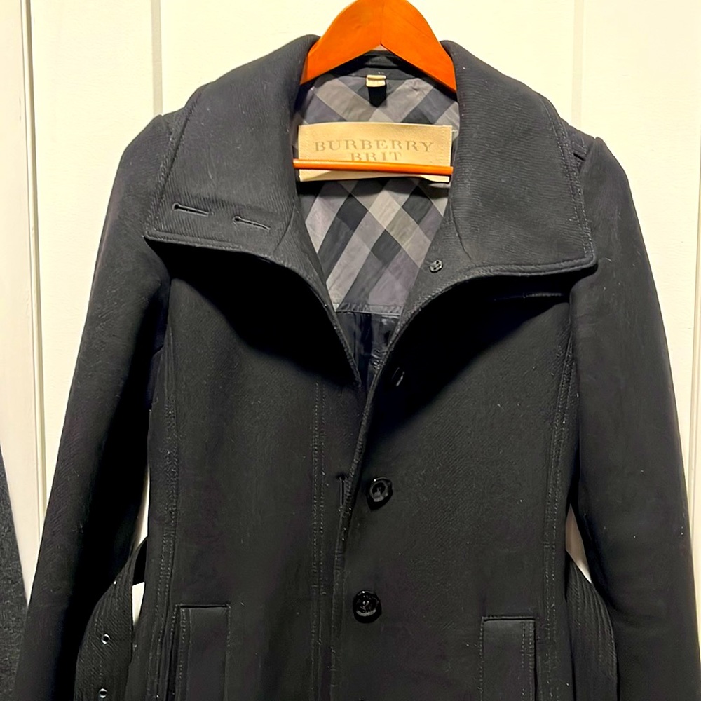 Burberry coat size 4